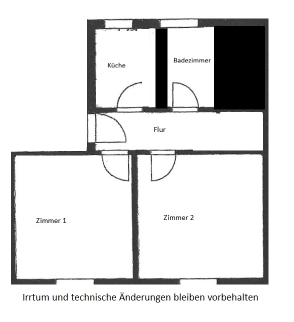 modernisierte 2 Zimmer-Wohnung in Kiel-Elmschenhagen - Photo 2