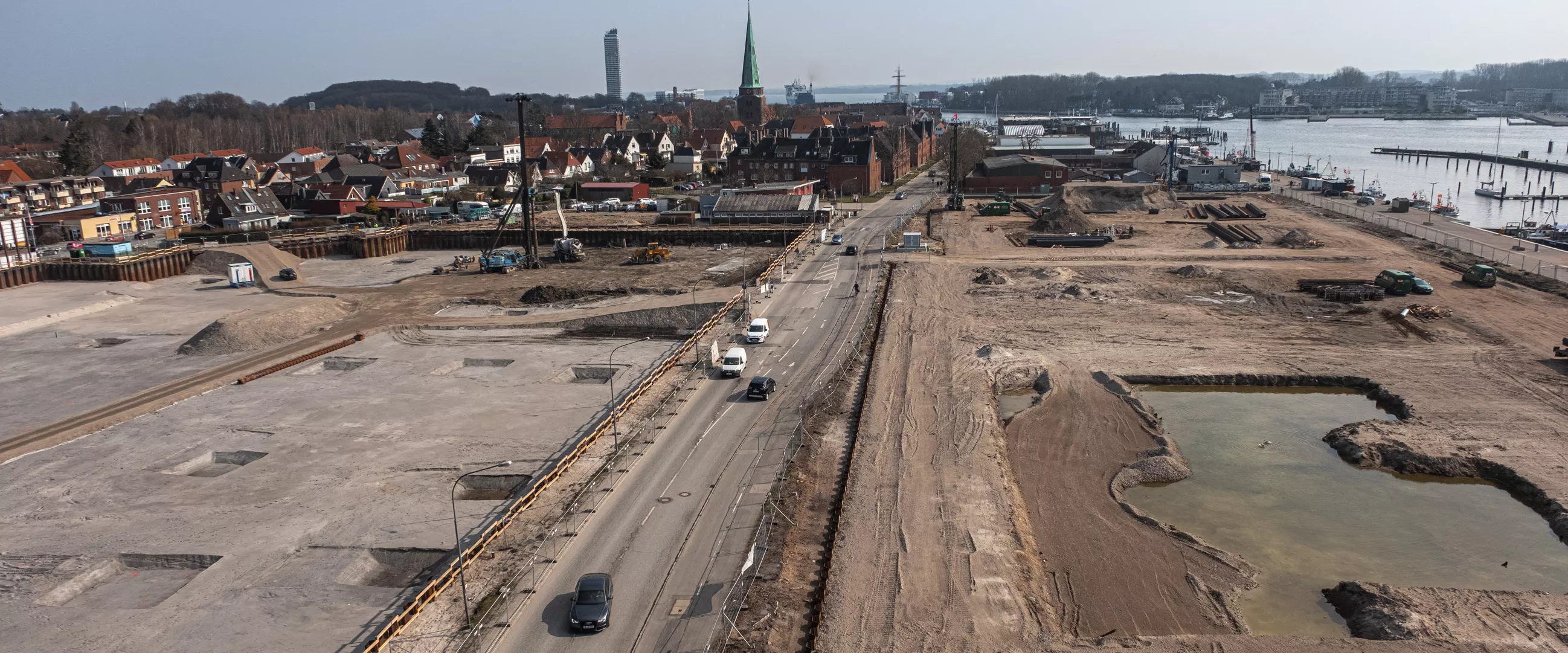 Baggersand Fischereihafen