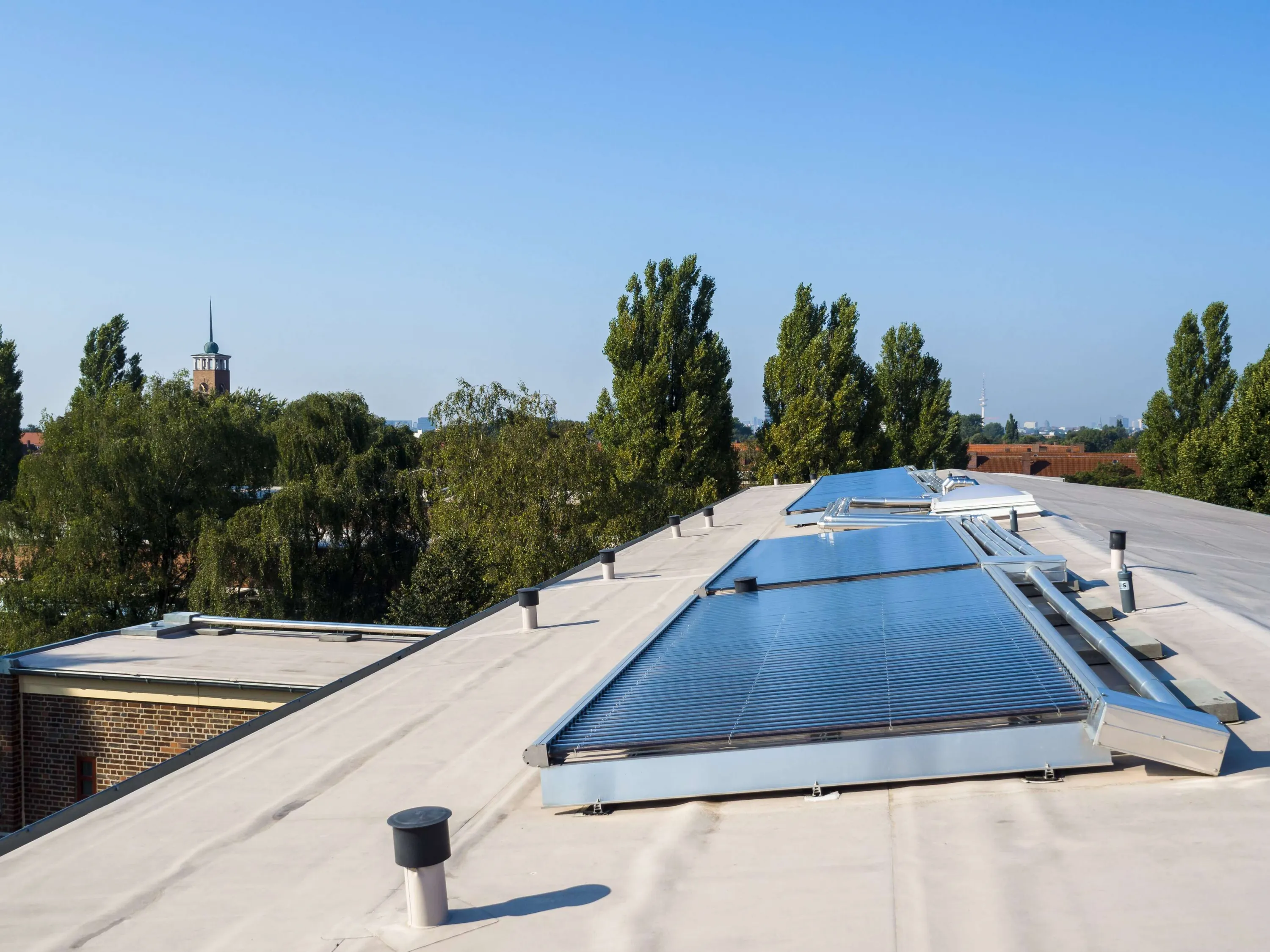 Gut gedämmt und regenerativ - der Dulsberg