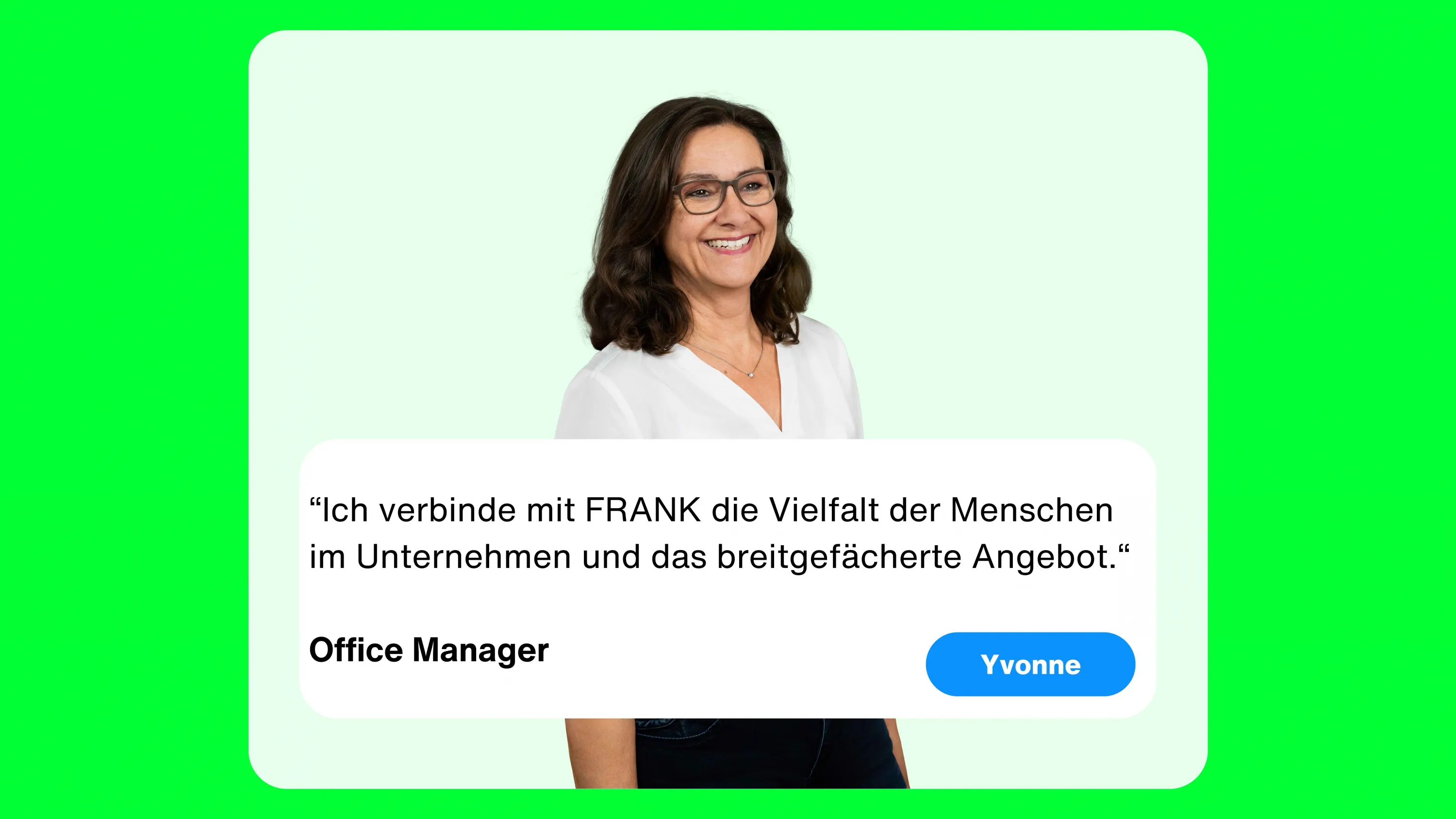 Zitat unserer Office Managerin