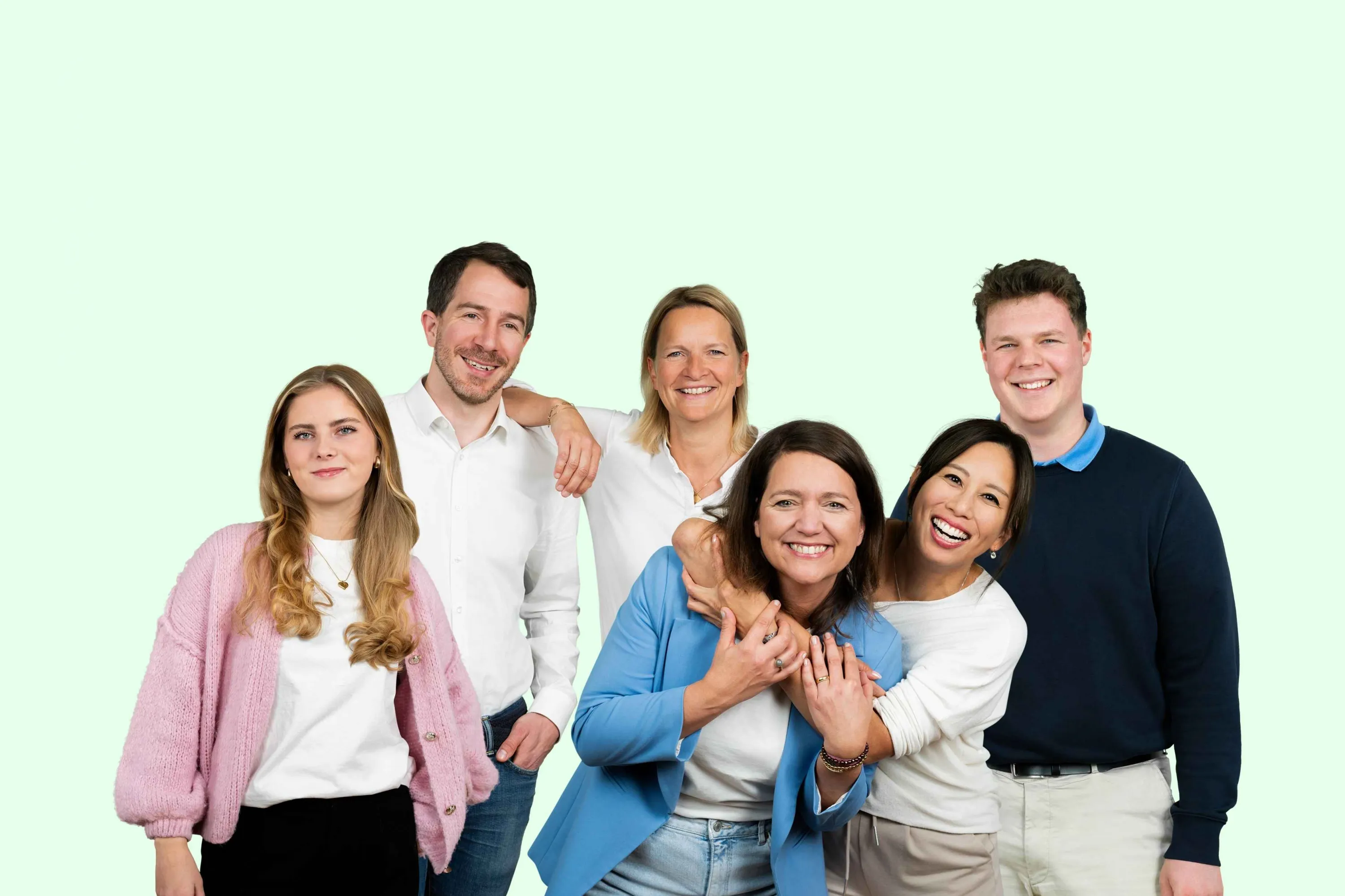 Unterschiedliche Mitarbeiter von FRANK Portrait