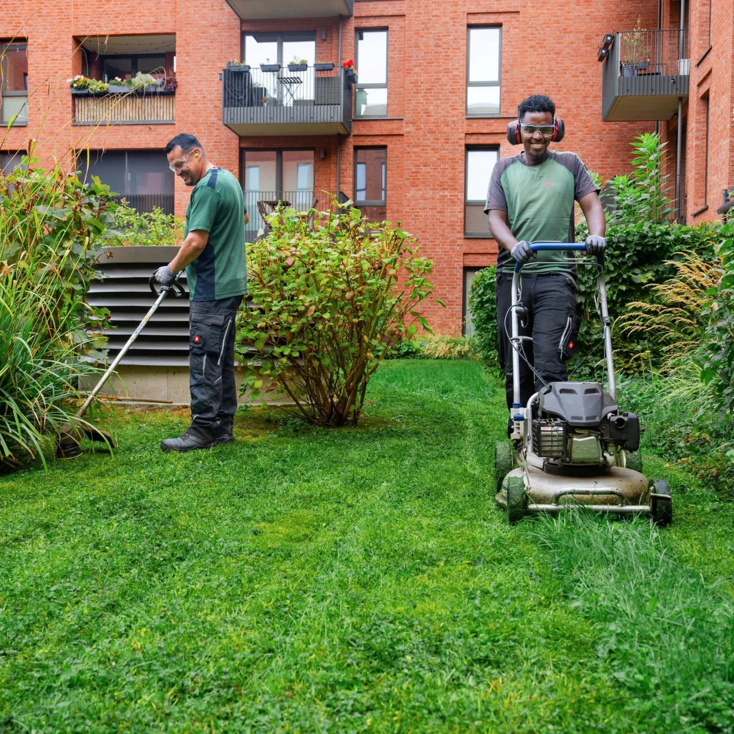 Unsere Grünpflege sorgt für schöne Gärten
