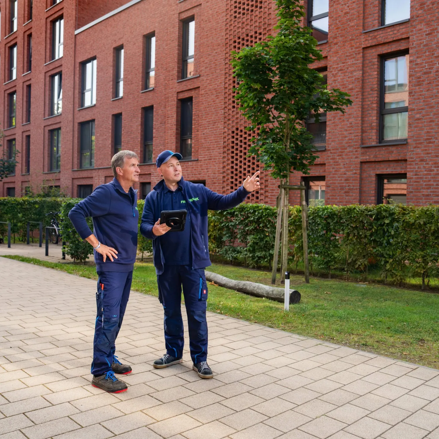 FRANK-Gärtnerin bei der Arbeit