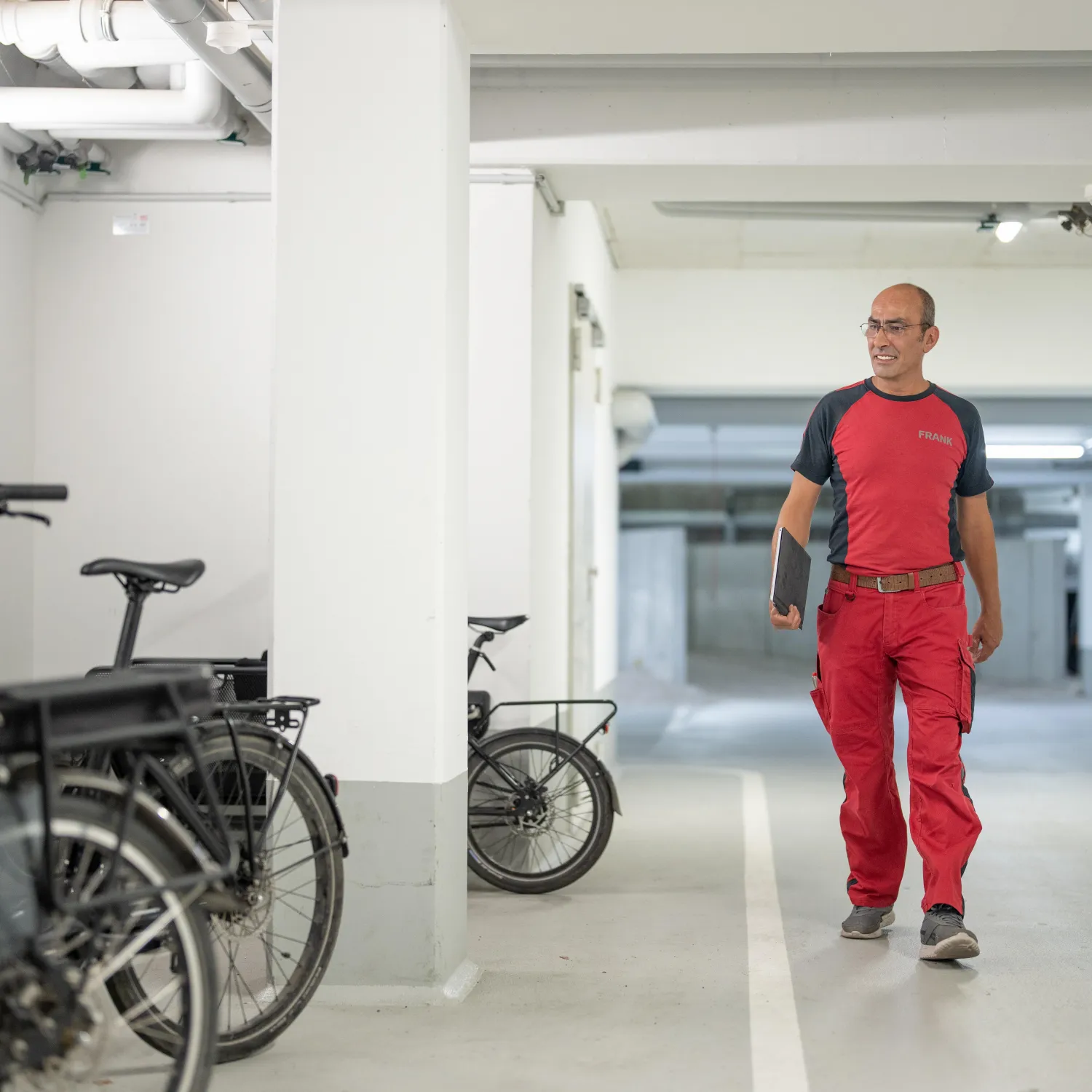 Objektbetreuer in der Anlage