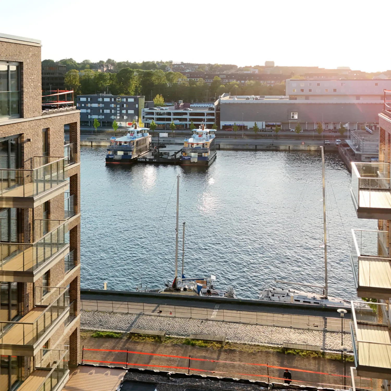 Wasserblick von Kieler Hörn Wohnung