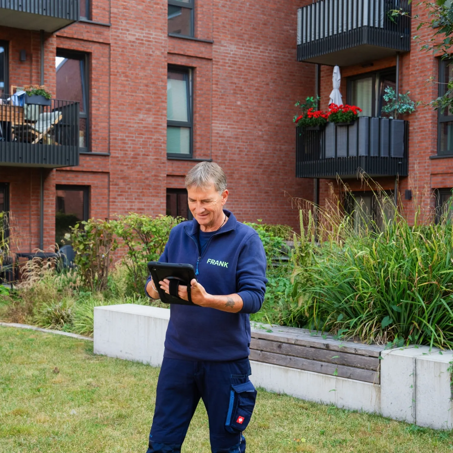 FRANKs Objektbetreuer arbeiten Digital und Vernetzt