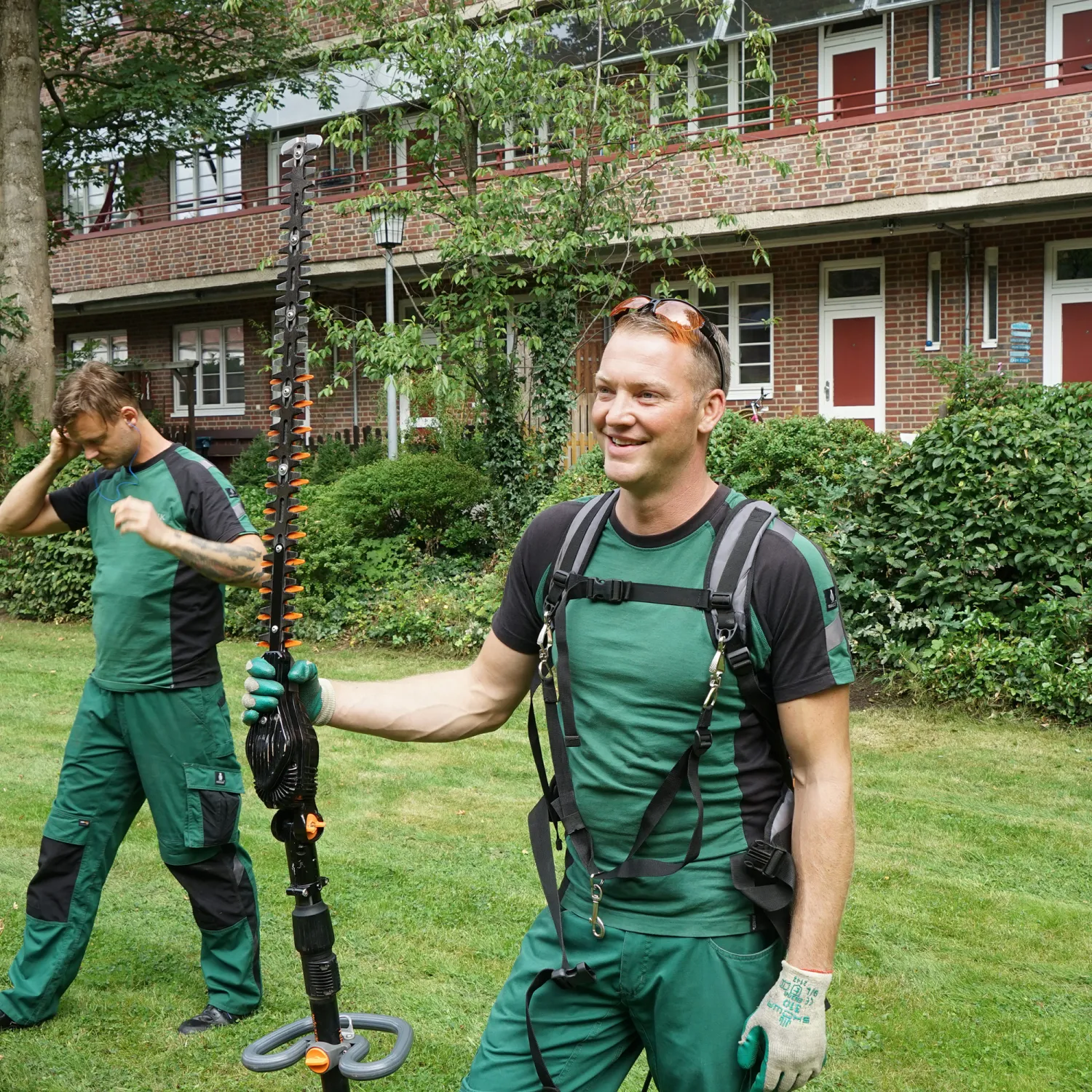 Gärtner im Einsatz