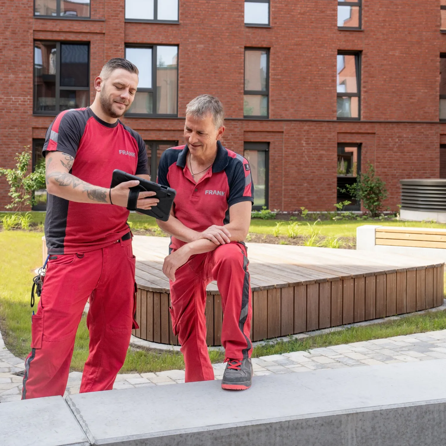 FRANK-Facility-Manager in einer unserer Anlagen