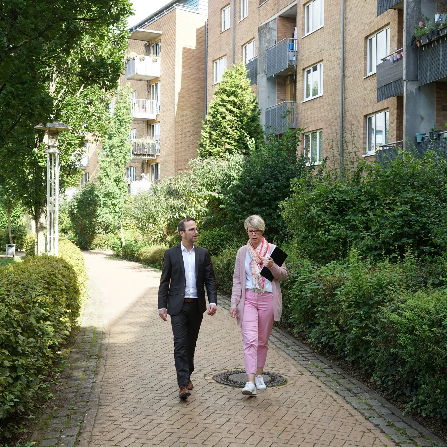 Matthias und Kirsten auf dem Weg