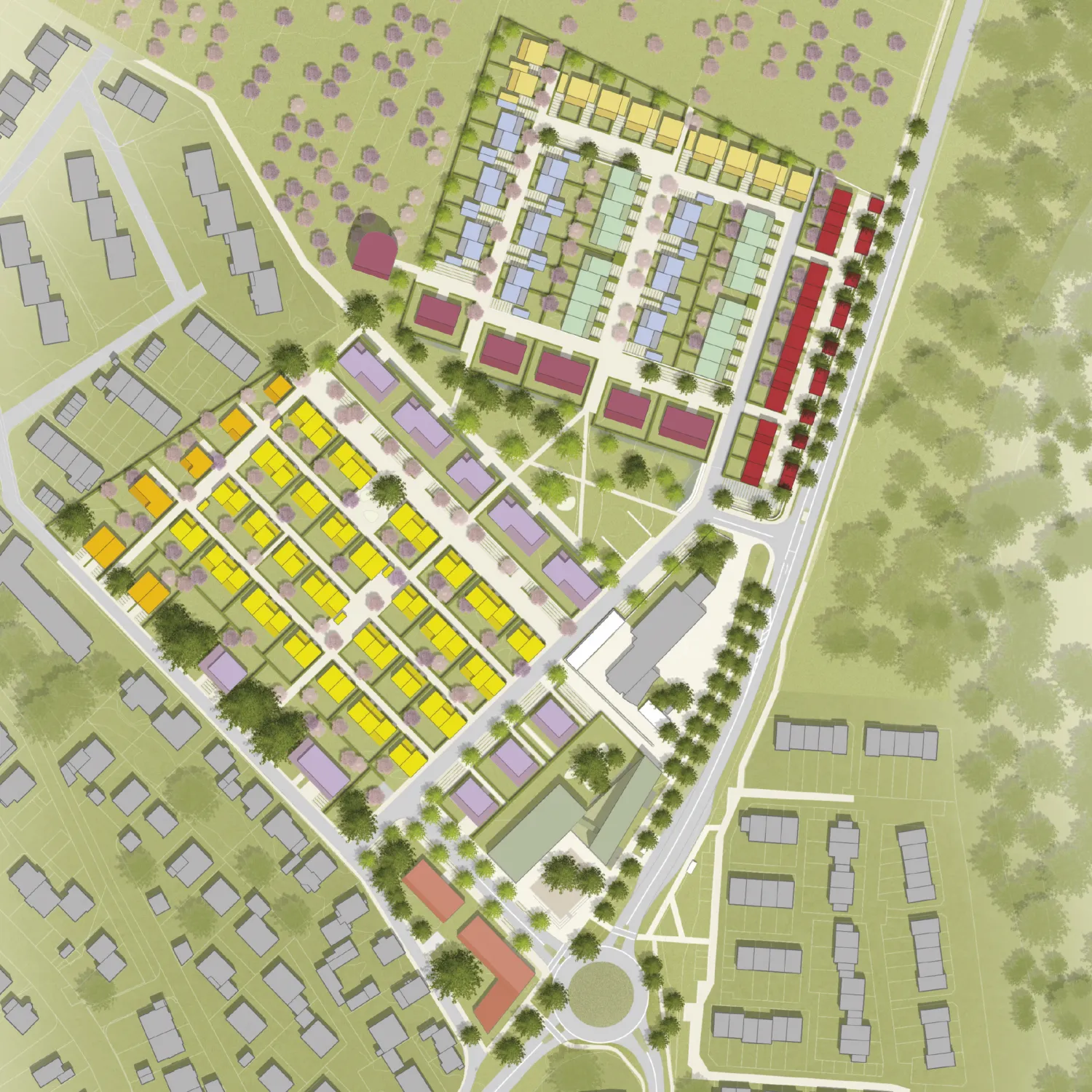 ÖkoSiedlung Friedrichsdorf Städtebauliche Entwicklung