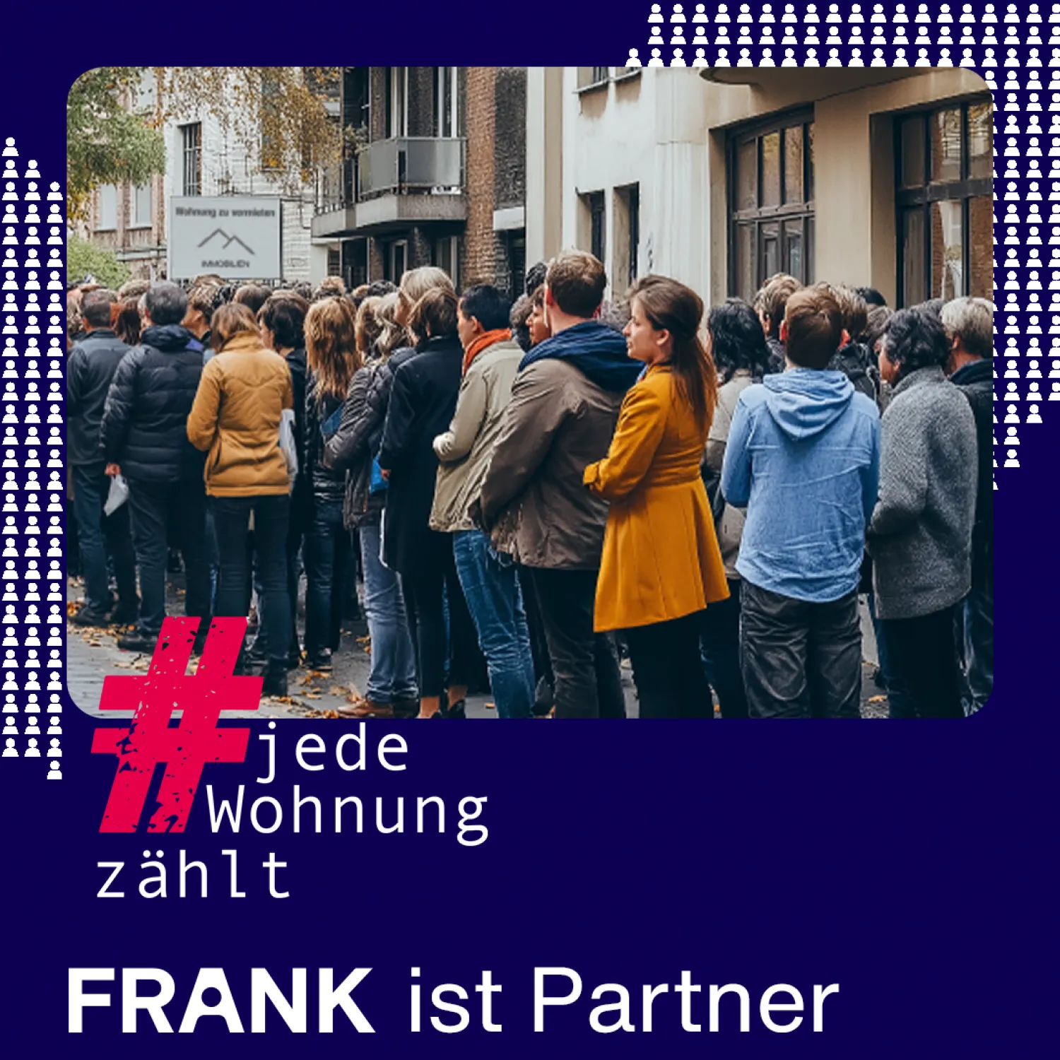 FRANK als Partner der Kampagne "Jede Wohnung zählt"