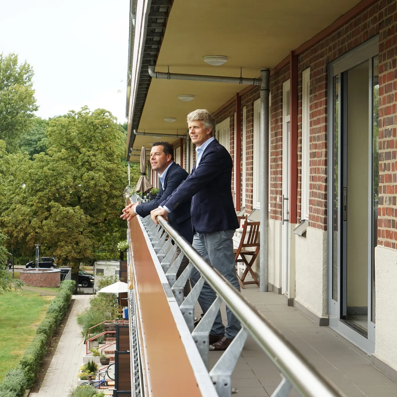 Foto mit Frank Pentzin und Ulf