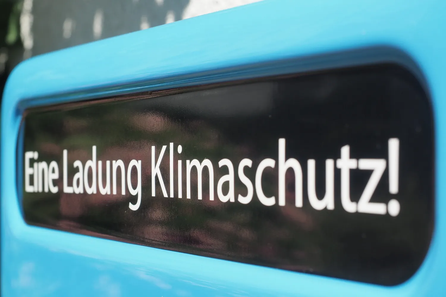 Eine Ladung Klimaschutz