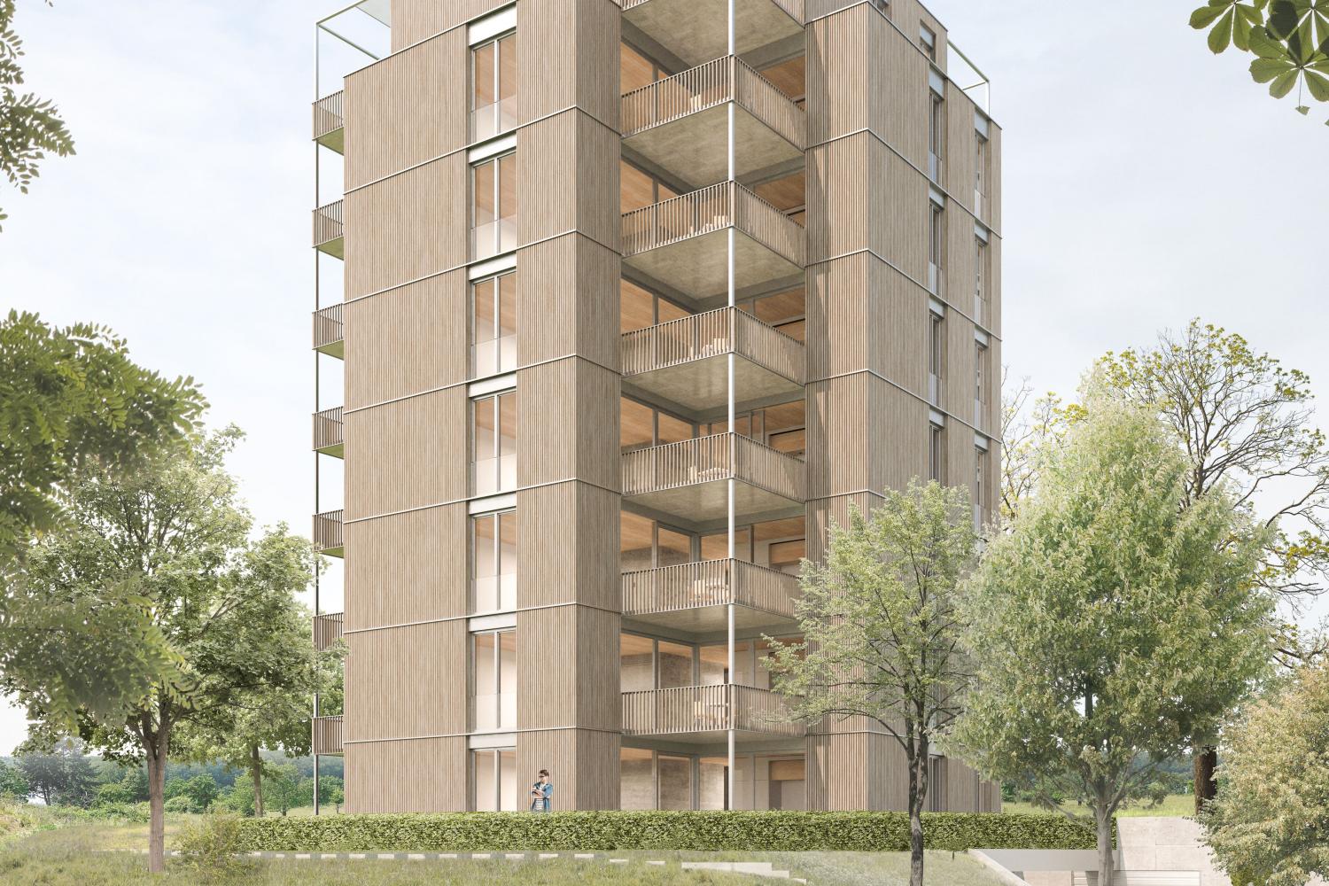 Holzturm ÖkoSiedlung