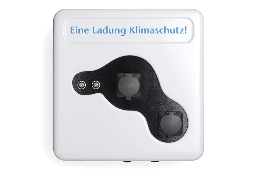 Eco Ladestation E-Pkw Lebensformat